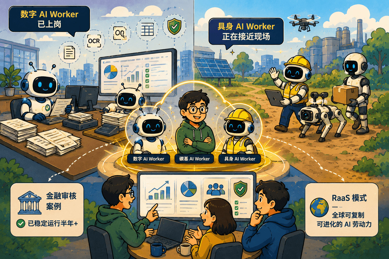 AI Worker 劳动力运营网络